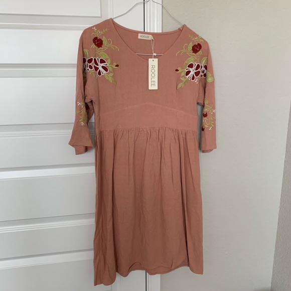 Roolee Embroidered Dress - Picture 3 of 7